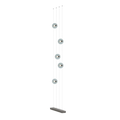 Hubbardton Forge, Abacus Floor to Ceiling Plug-In LED Lamp, WALL SCONCES