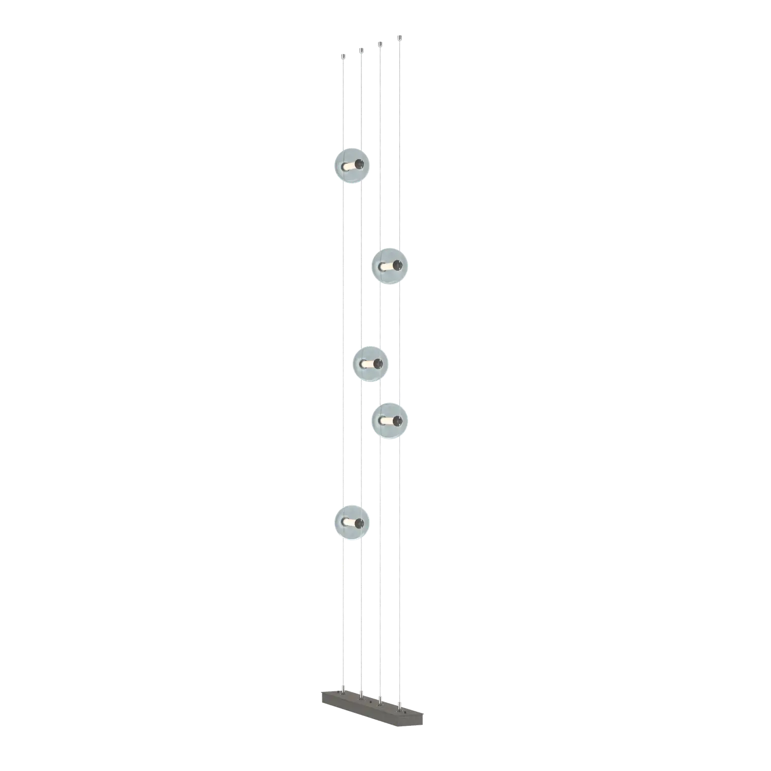 Hubbardton Forge, Abacus Floor to Ceiling Plug-In LED Lamp, WALL SCONCES