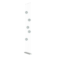 Hubbardton Forge, Abacus Floor to Ceiling Plug-In LED Lamp, WALL SCONCES