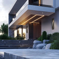 Hubbardton Forge, Carbon Outdoor Sconce, OUTDOOR WALL LIGHTS