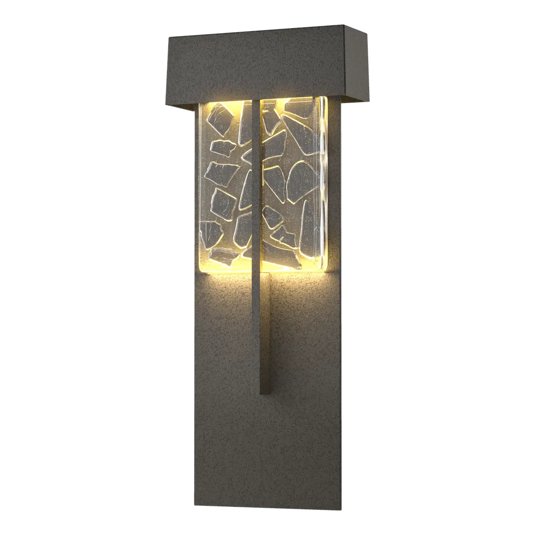 Hubbardton Forge, Shard XL Outdoor Sconce, OUTDOOR WALL LIGHTS