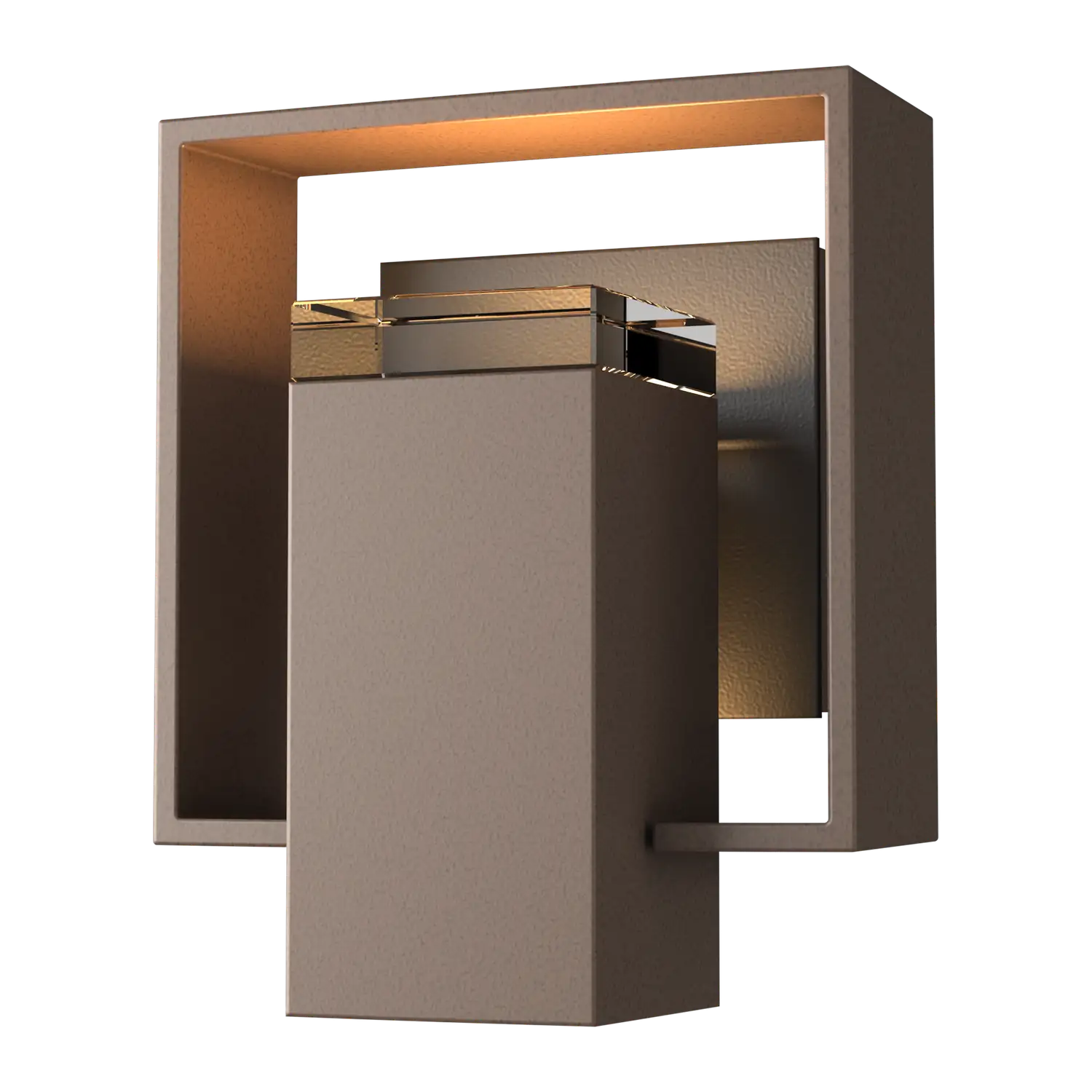 Hubbardton Forge, Shadow Box Outdoor Sconce, OUTDOOR WALL LIGHTS