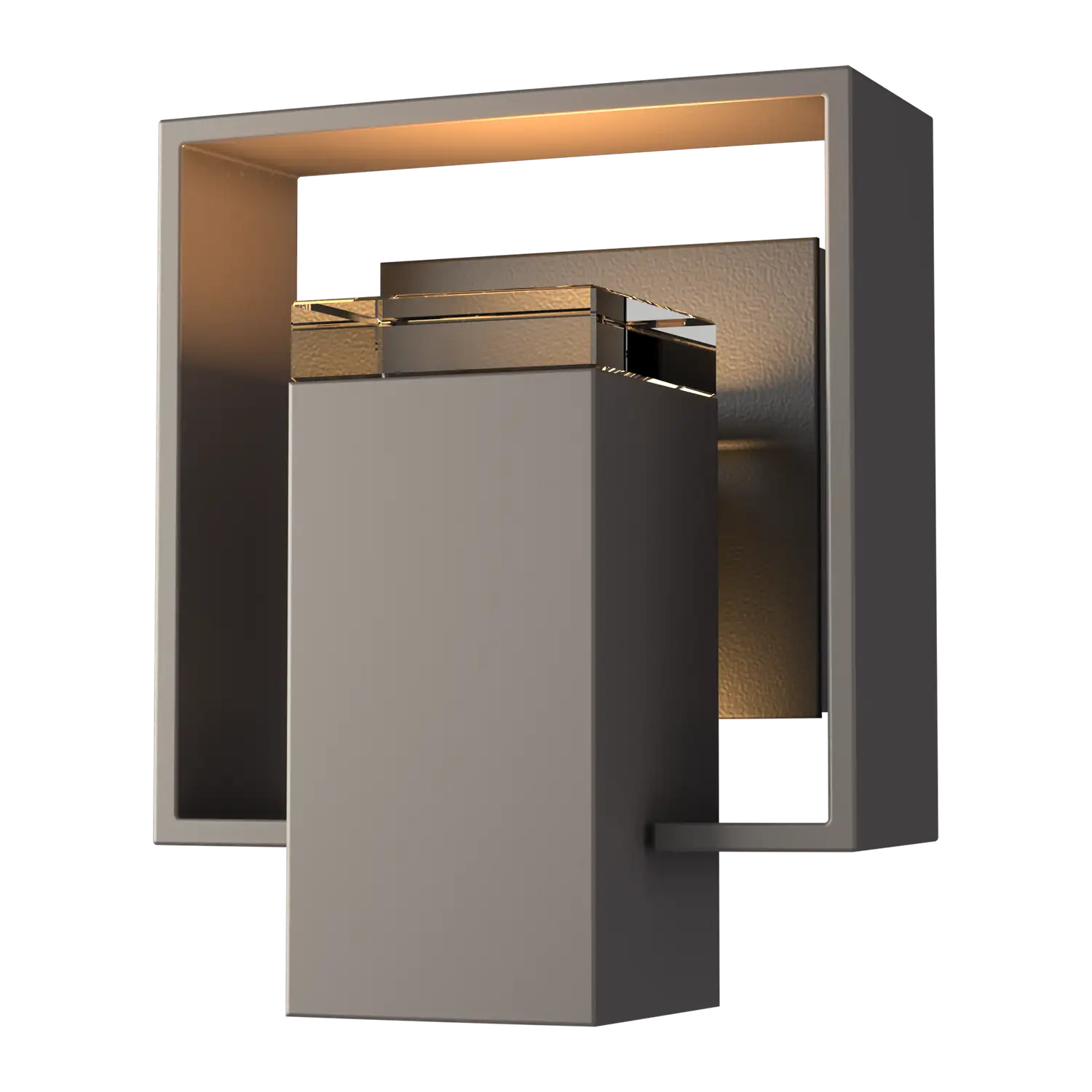 Hubbardton Forge, Shadow Box Outdoor Sconce, OUTDOOR WALL LIGHTS