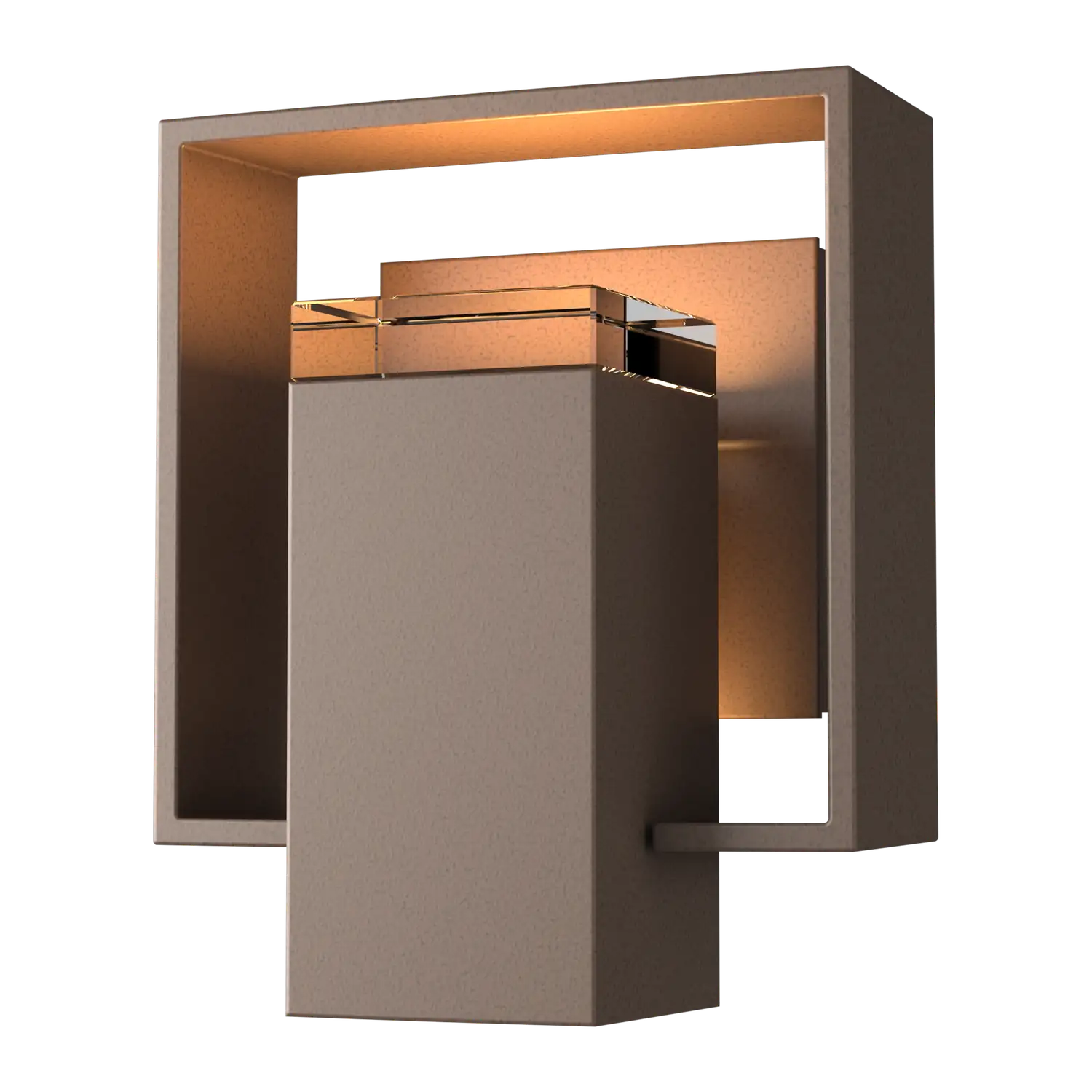 Hubbardton Forge, Shadow Box Outdoor Sconce, OUTDOOR WALL LIGHTS