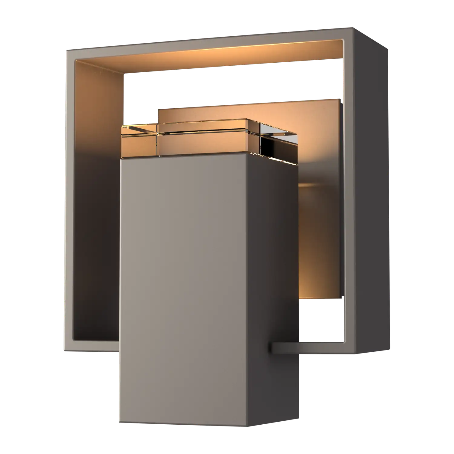 Hubbardton Forge, Shadow Box Outdoor Sconce, OUTDOOR WALL LIGHTS