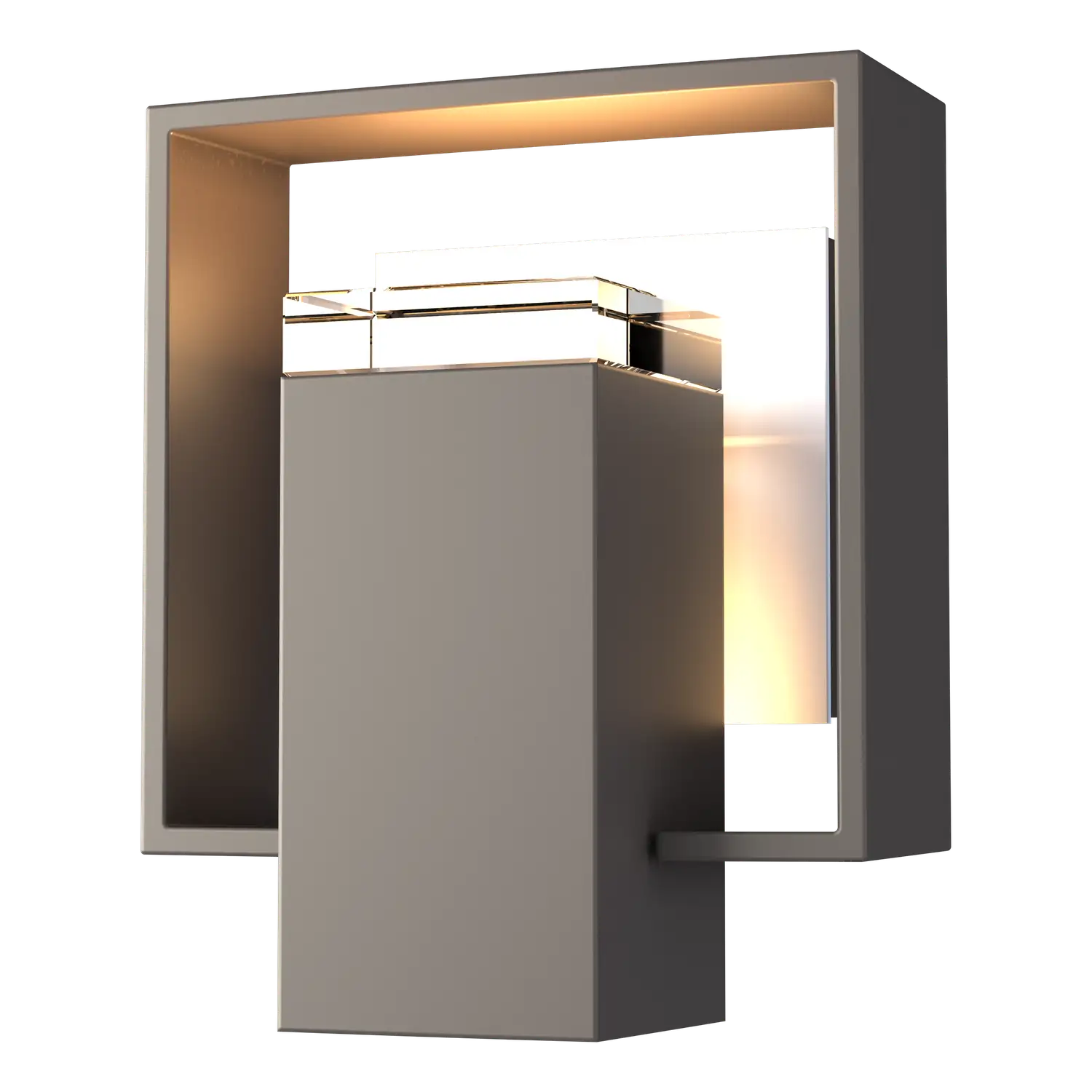 Hubbardton Forge, Shadow Box Outdoor Sconce, OUTDOOR WALL LIGHTS