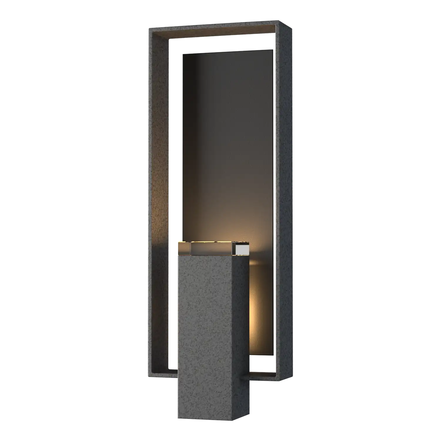 Hubbardton Forge, Shadow Box Outdoor Sconce, OUTDOOR WALL LIGHTS