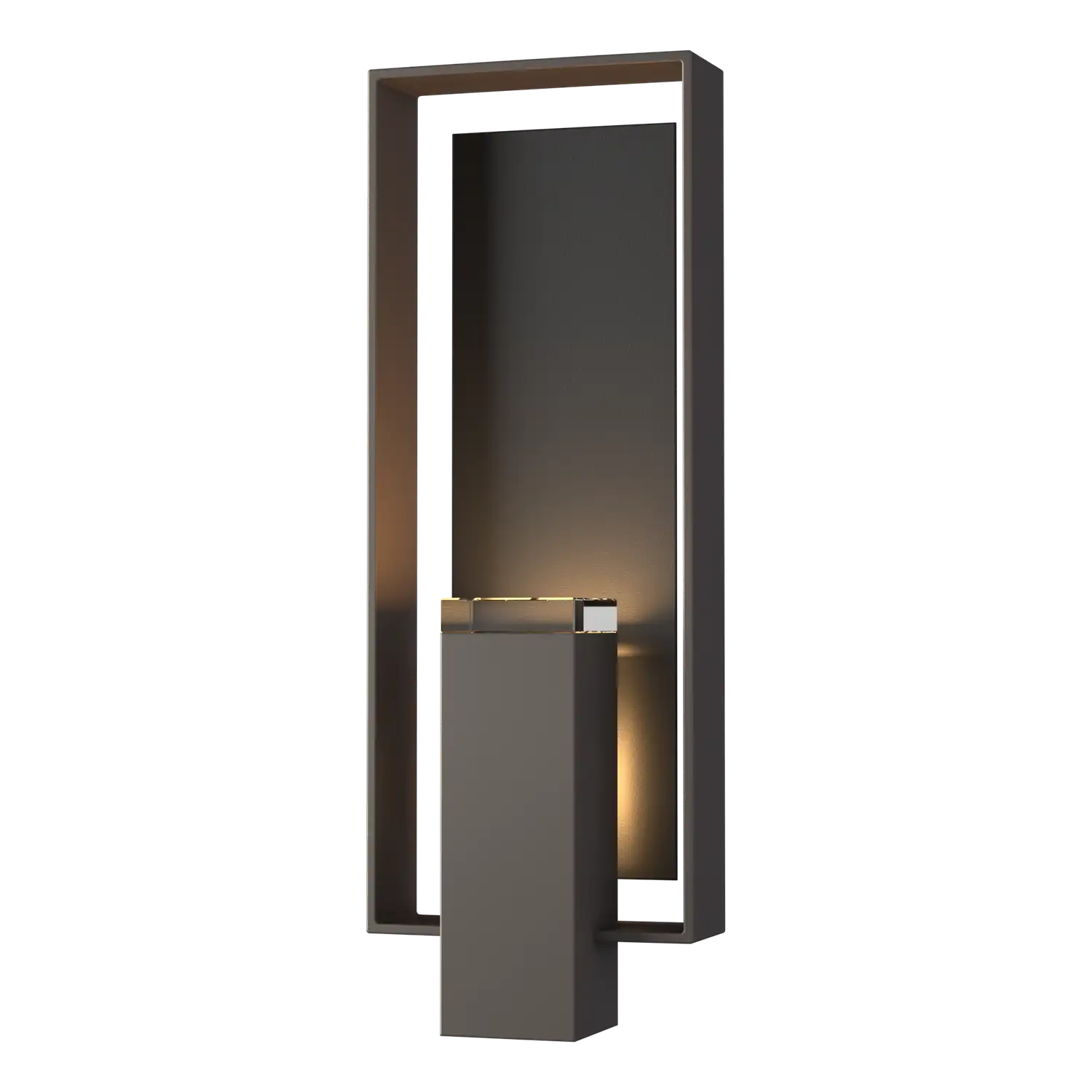 Hubbardton Forge, Shadow Box Outdoor Sconce, OUTDOOR WALL LIGHTS