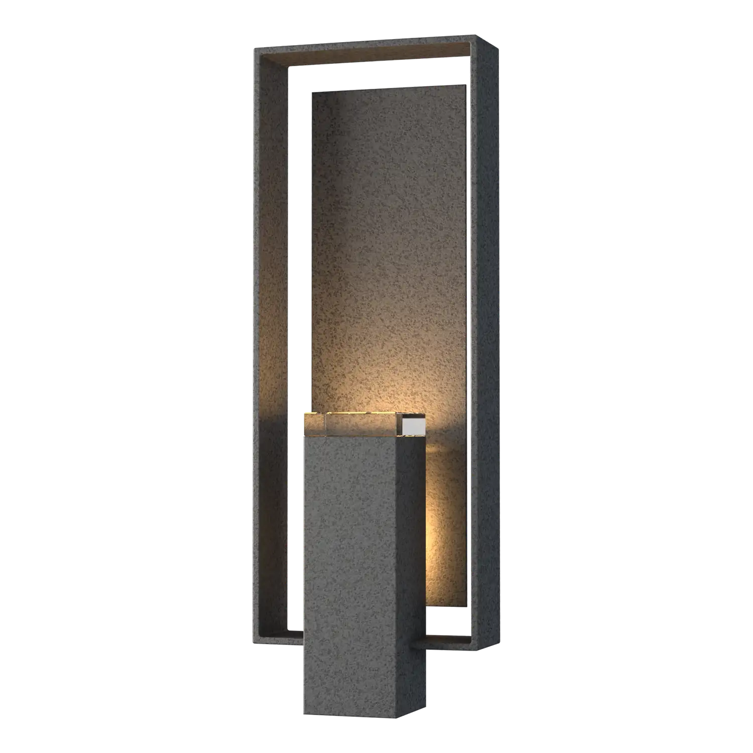 Hubbardton Forge, Shadow Box Outdoor Sconce, OUTDOOR WALL LIGHTS