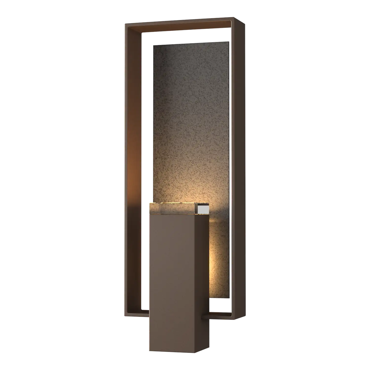 Hubbardton Forge, Shadow Box Outdoor Sconce, OUTDOOR WALL LIGHTS