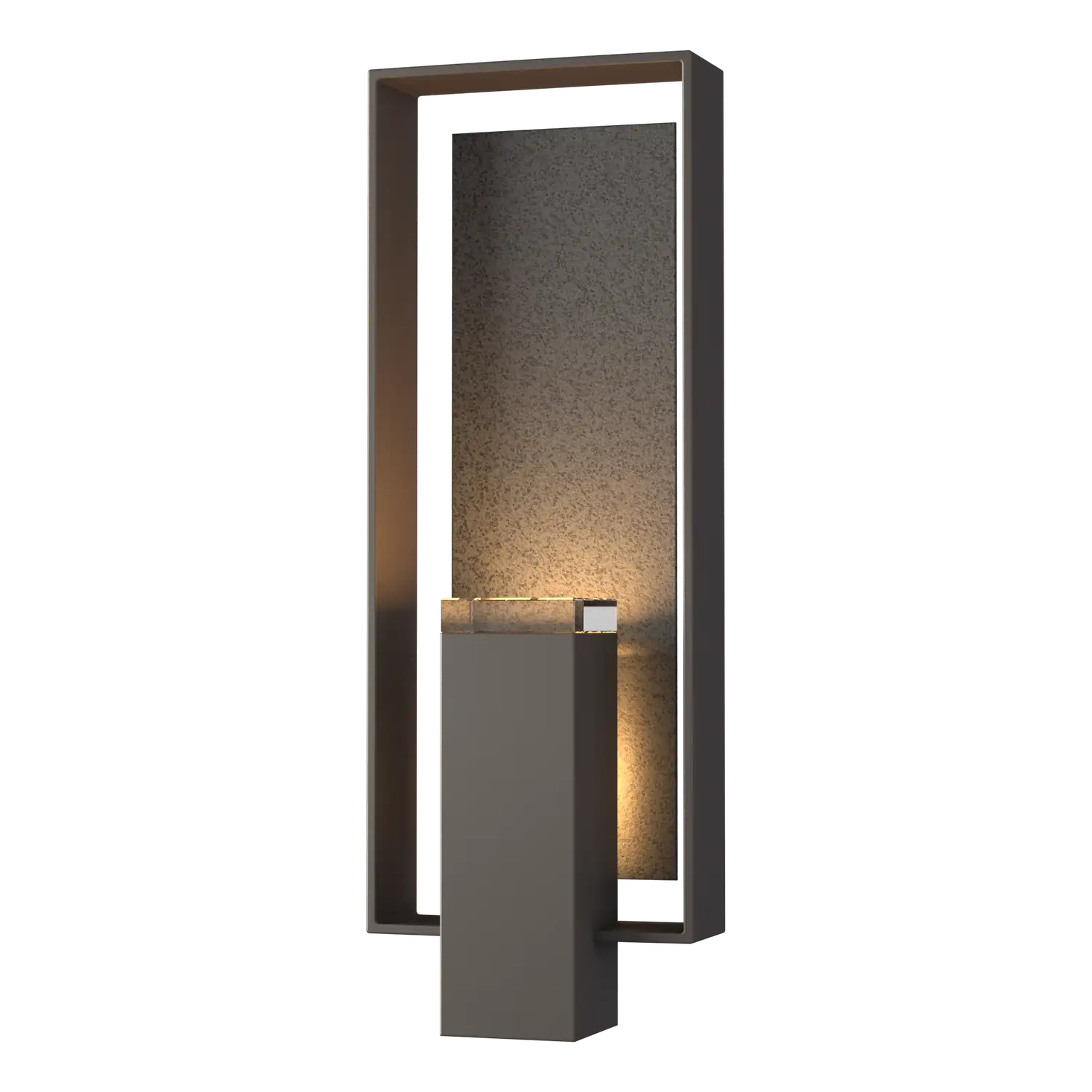 Hubbardton Forge, Shadow Box Outdoor Sconce, OUTDOOR WALL LIGHTS