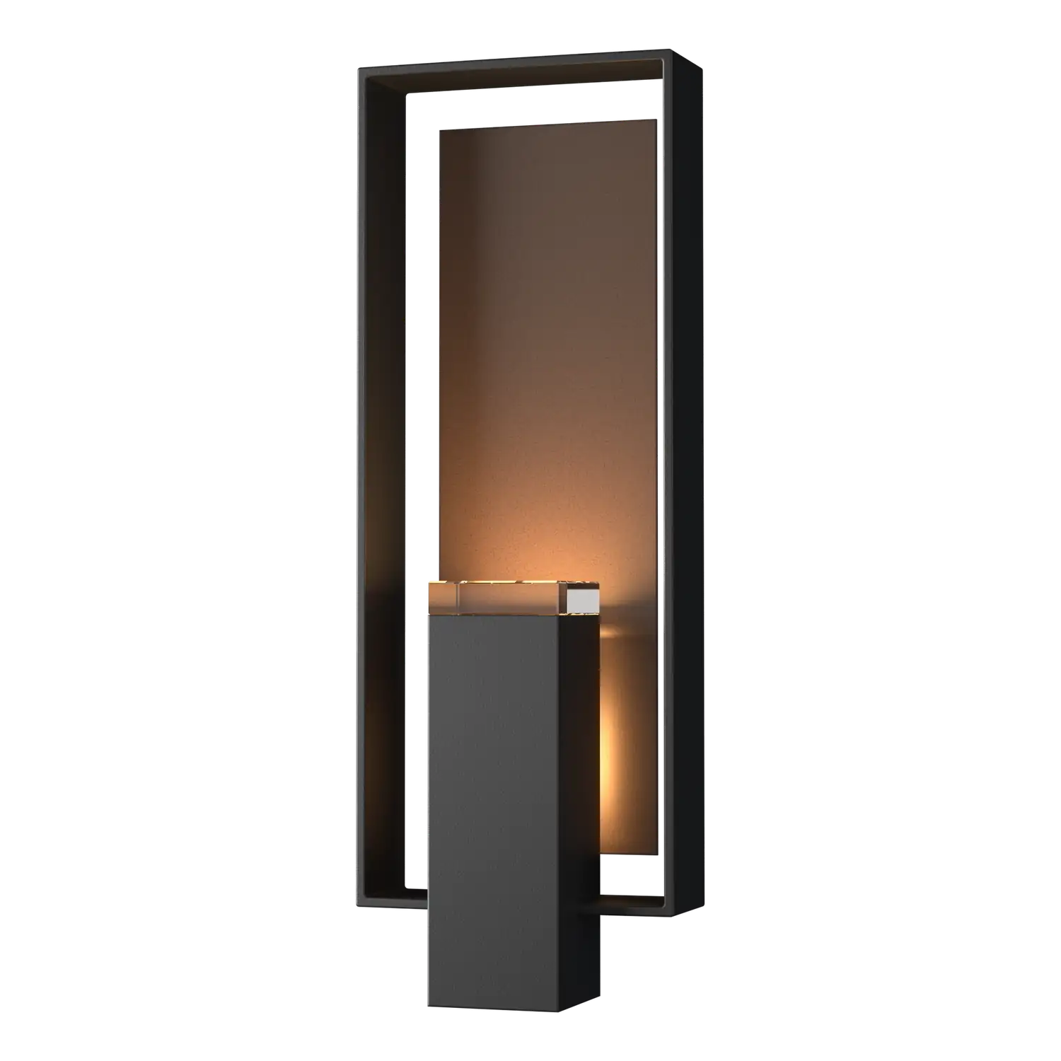 Hubbardton Forge, Shadow Box Outdoor Sconce, OUTDOOR WALL LIGHTS