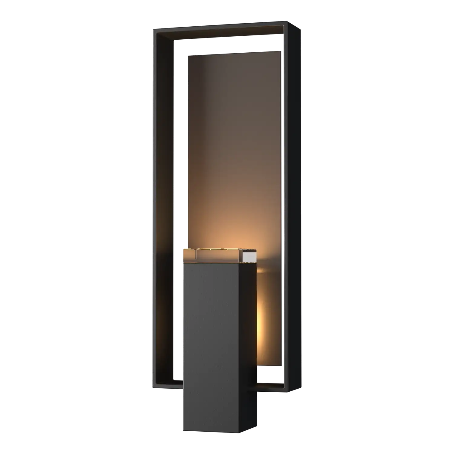 Hubbardton Forge, Shadow Box Outdoor Sconce, OUTDOOR WALL LIGHTS