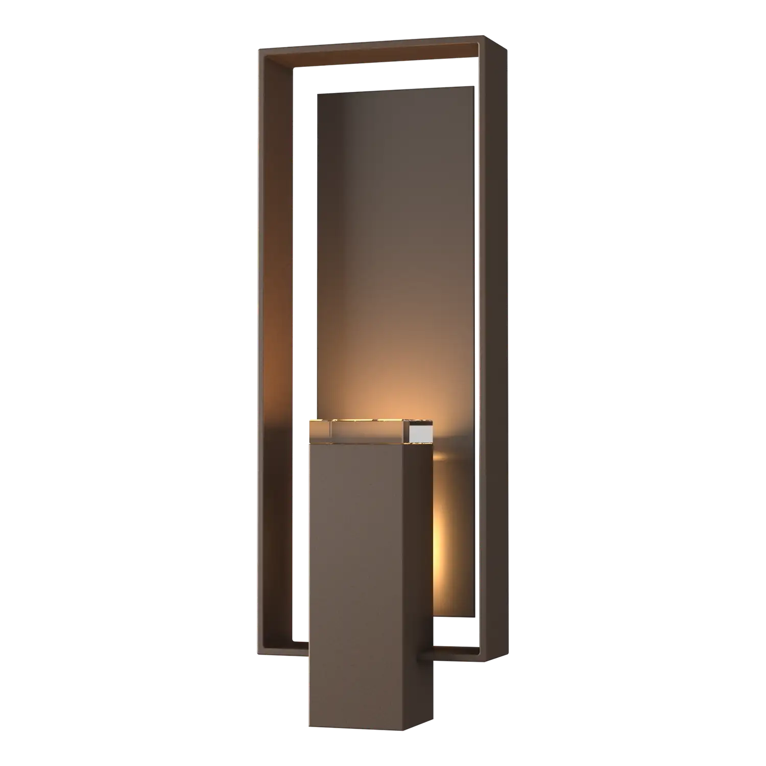 Hubbardton Forge, Shadow Box Outdoor Sconce, OUTDOOR WALL LIGHTS