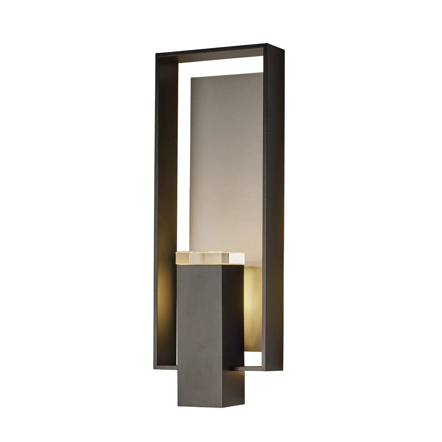 Hubbardton Forge, Shadow Box Outdoor Sconce, OUTDOOR WALL LIGHTS