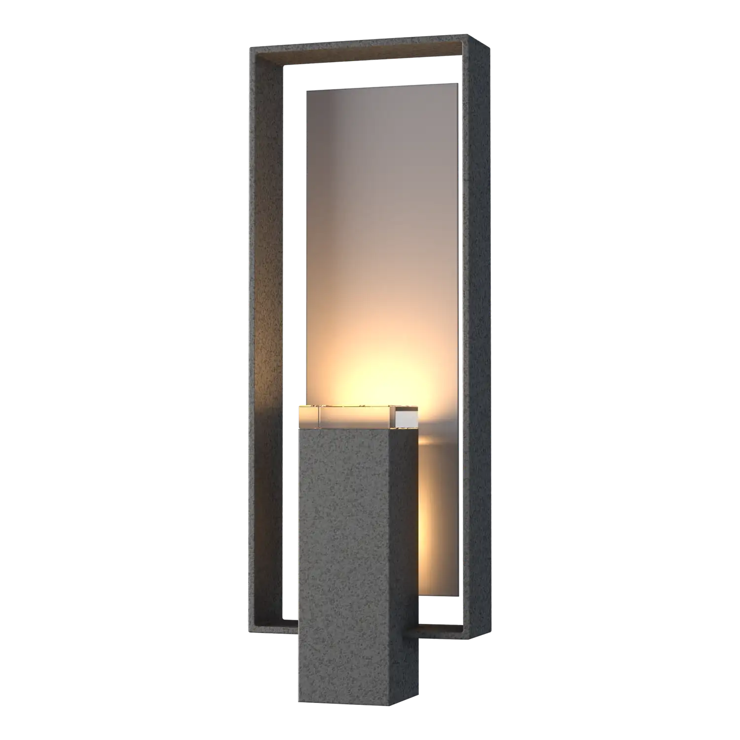 Hubbardton Forge, Shadow Box Outdoor Sconce, OUTDOOR WALL LIGHTS