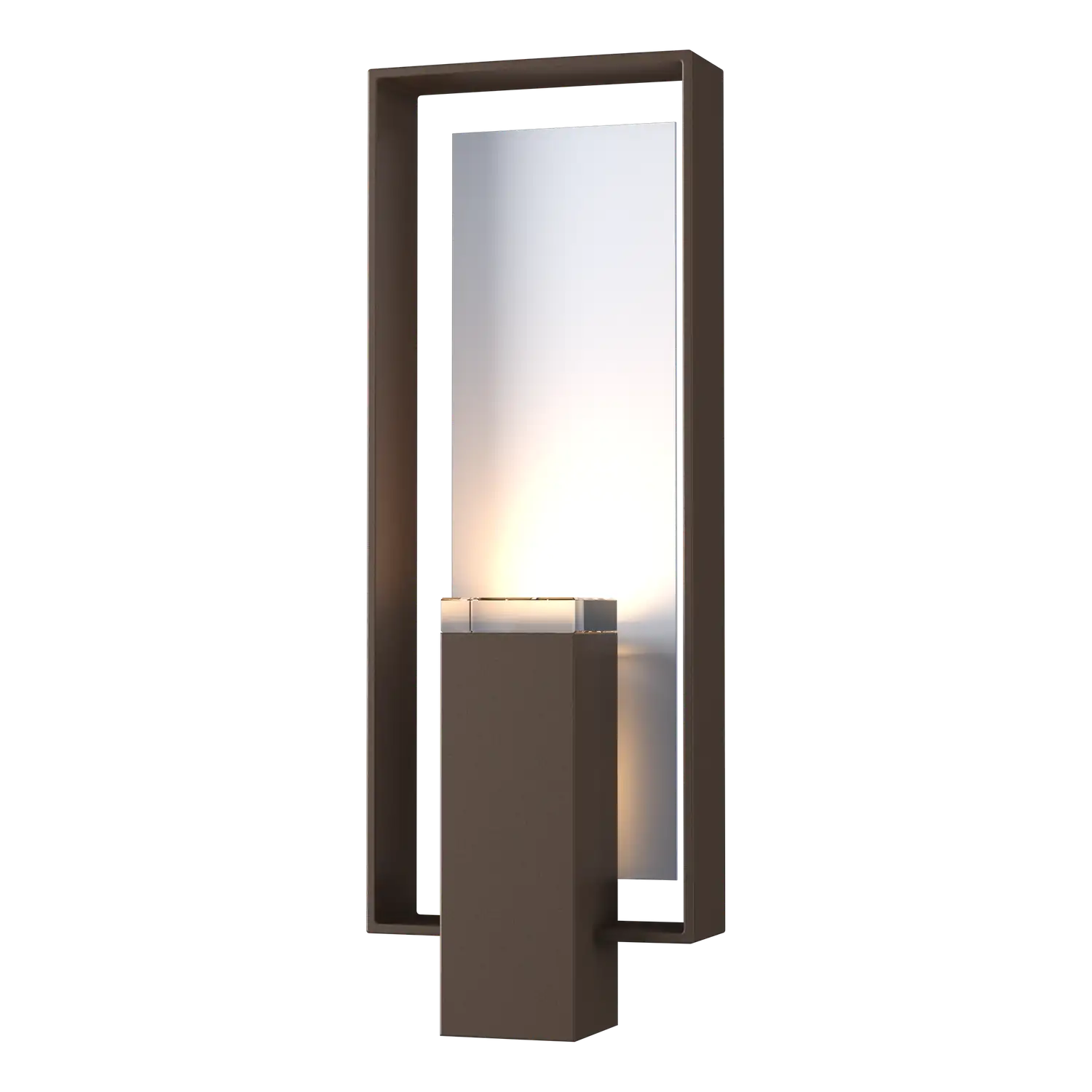 Hubbardton Forge, Shadow Box Outdoor Sconce, OUTDOOR WALL LIGHTS