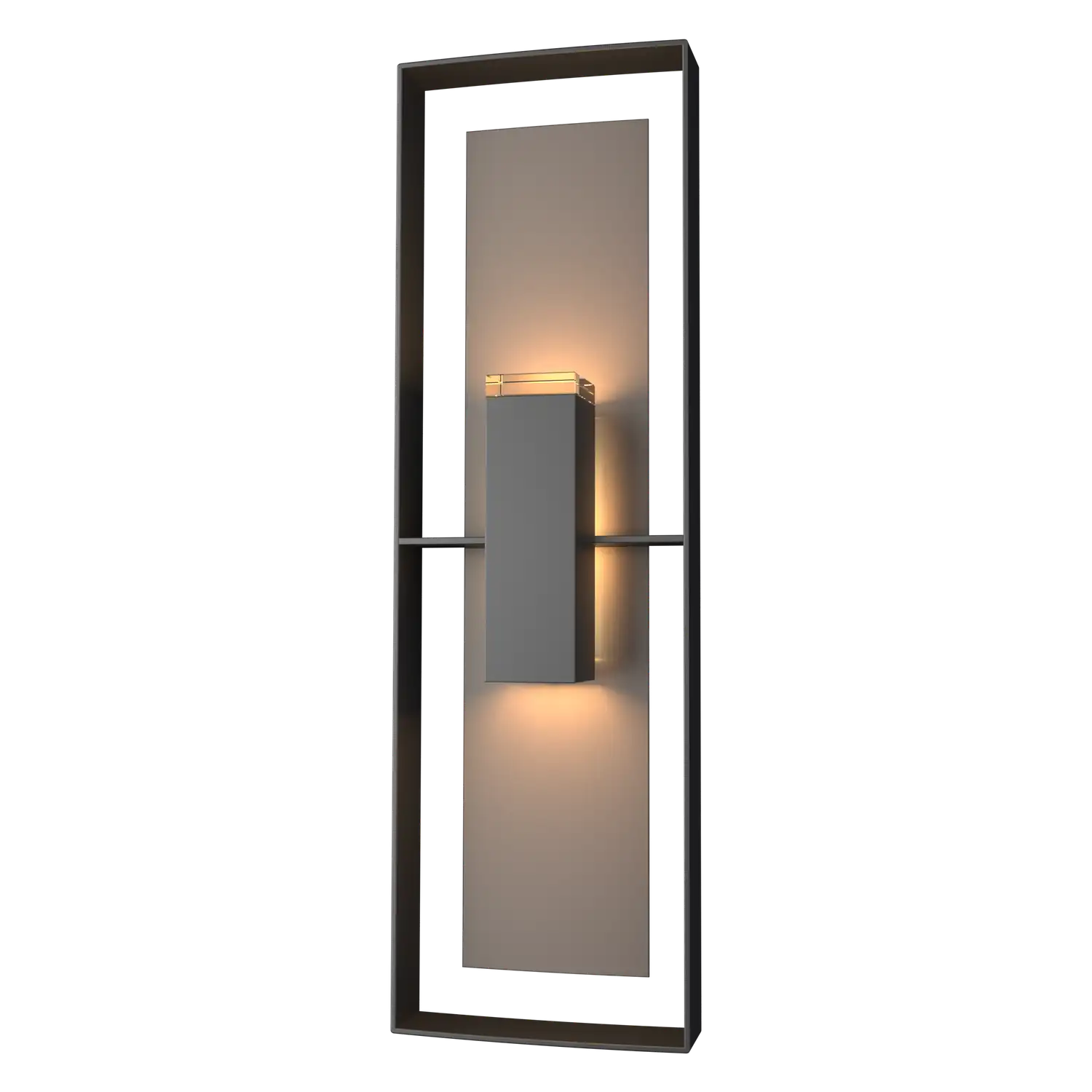 Hubbardton Forge, Shadow Box Outdoor Sconce, OUTDOOR WALL LIGHTS