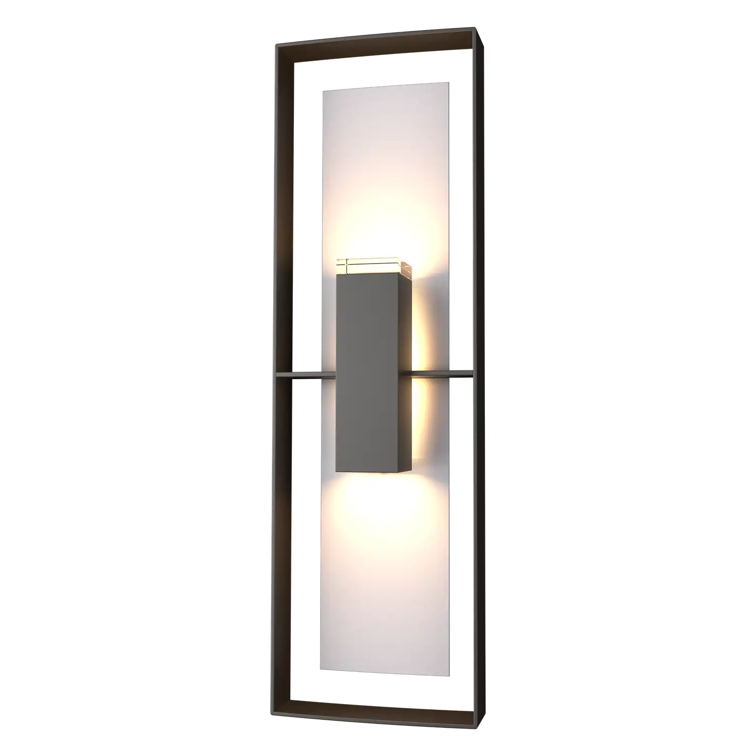 Hubbardton Forge, Shadow Box Outdoor Sconce, OUTDOOR WALL LIGHTS