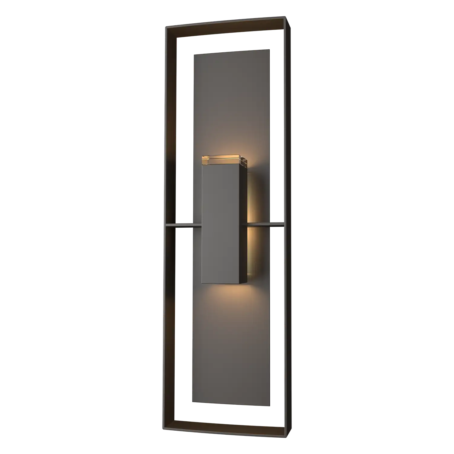 Hubbardton Forge, Shadow Box Outdoor Sconce, OUTDOOR WALL LIGHTS