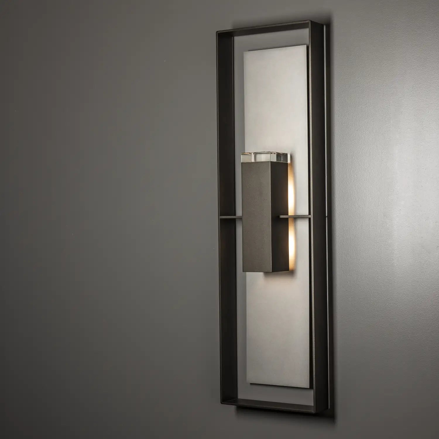 Hubbardton Forge, Shadow Box Extra Sconce, OUTDOOR WALL LIGHTS