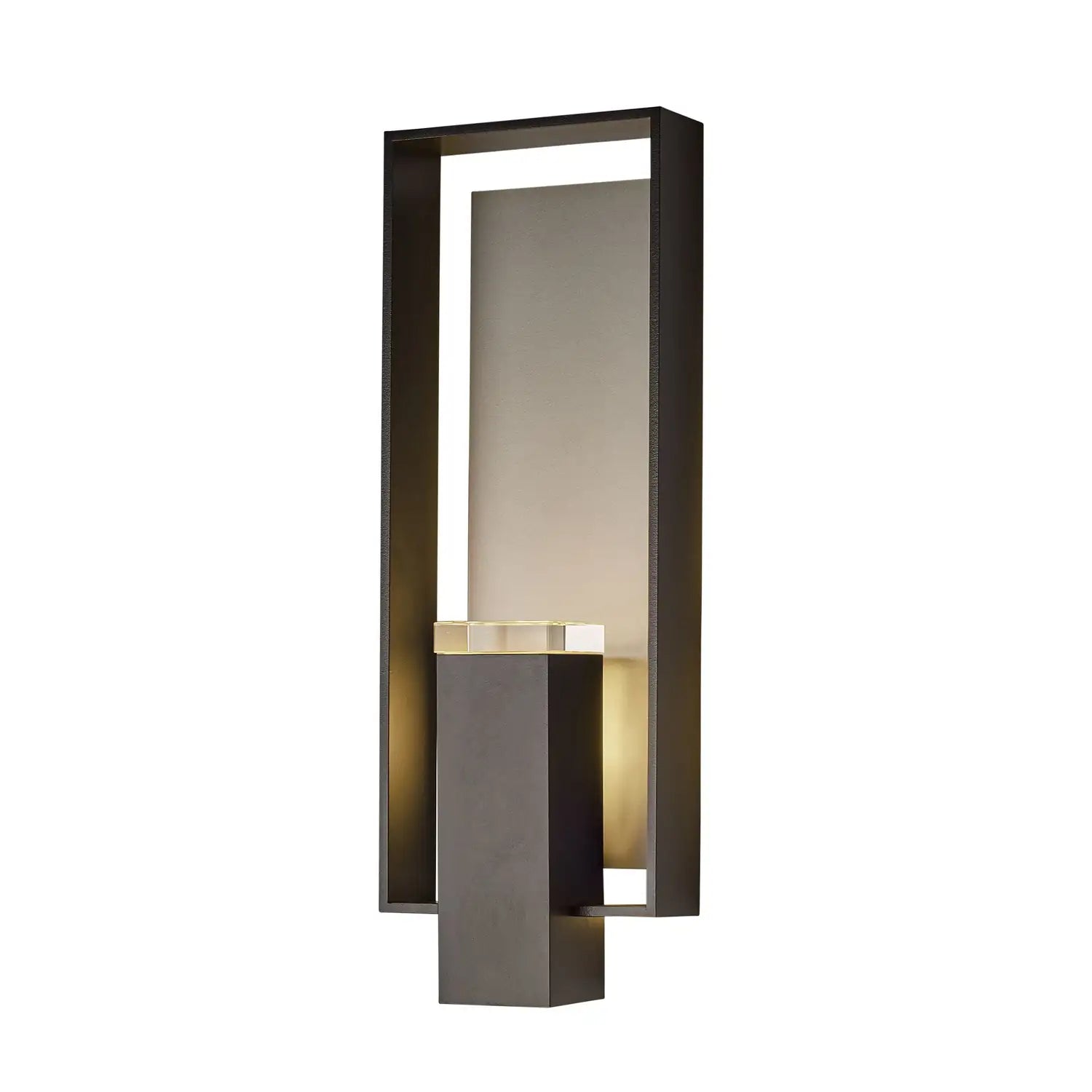 Hubbardton Forge, Shadow Box Sky Friendly Outdoor Sconce, OUTDOOR WALL LIGHTS