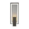 Hubbardton Forge, Shadow Box Sky Friendly Outdoor Sconce, OUTDOOR WALL LIGHTS