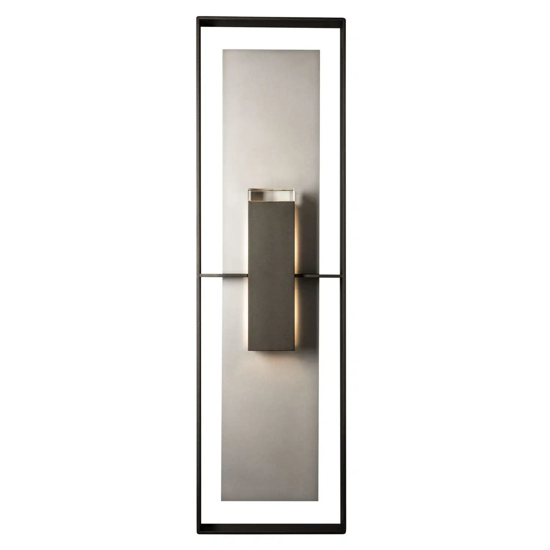 Hubbardton Forge, Shadow Box Extra Sky Friendly Outdoor Sconce, OUTDOOR WALL LIGHTS