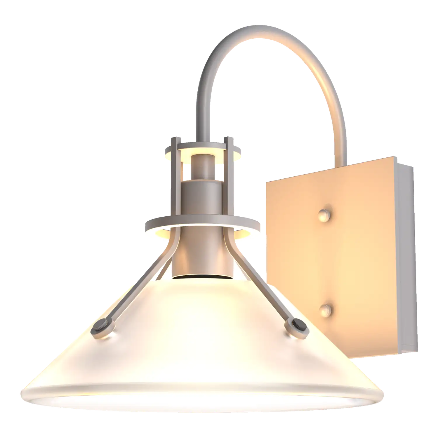 Hubbardton Forge, Henry Glass Shade Outdoor Sconce, OUTDOOR WALL LIGHTS