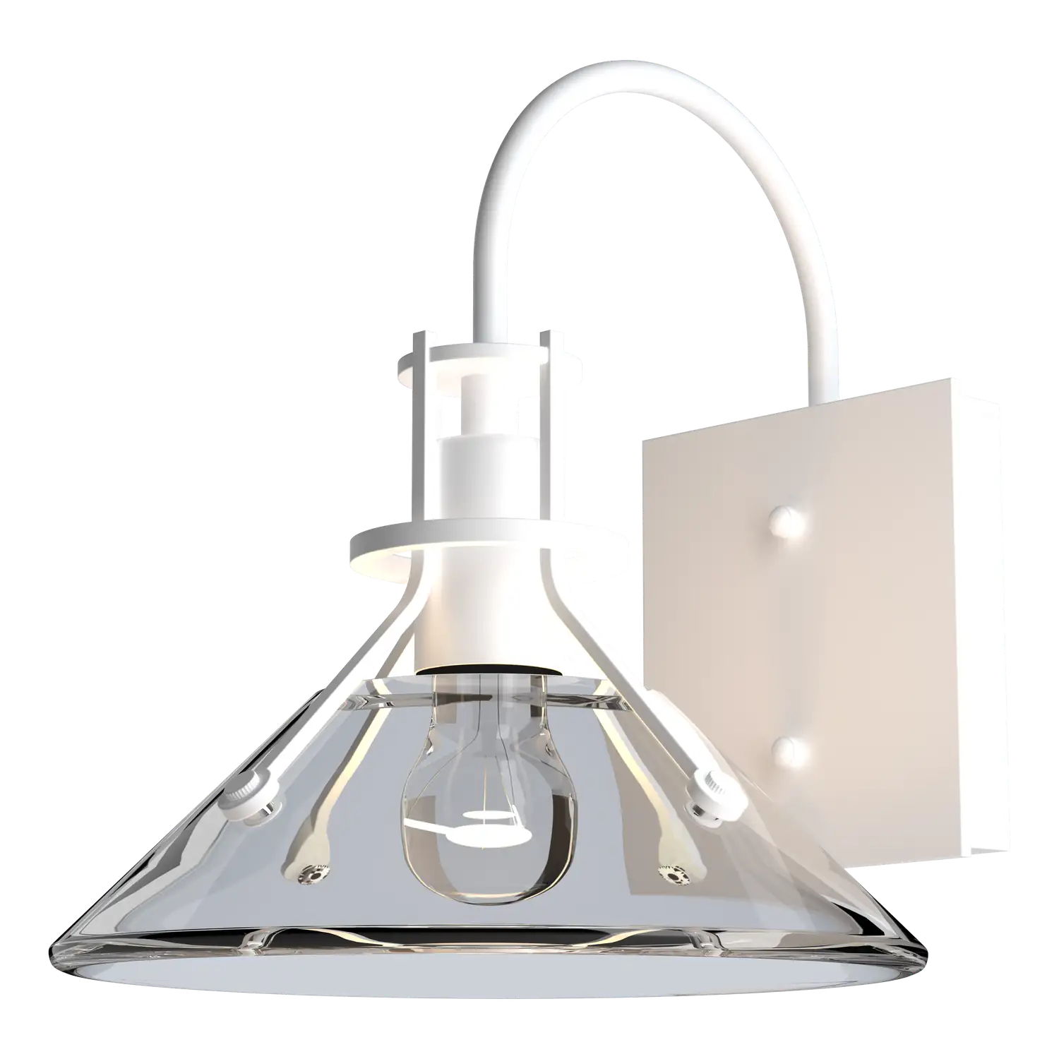 Hubbardton Forge, Henry Glass Shade Outdoor Sconce, OUTDOOR WALL LIGHTS