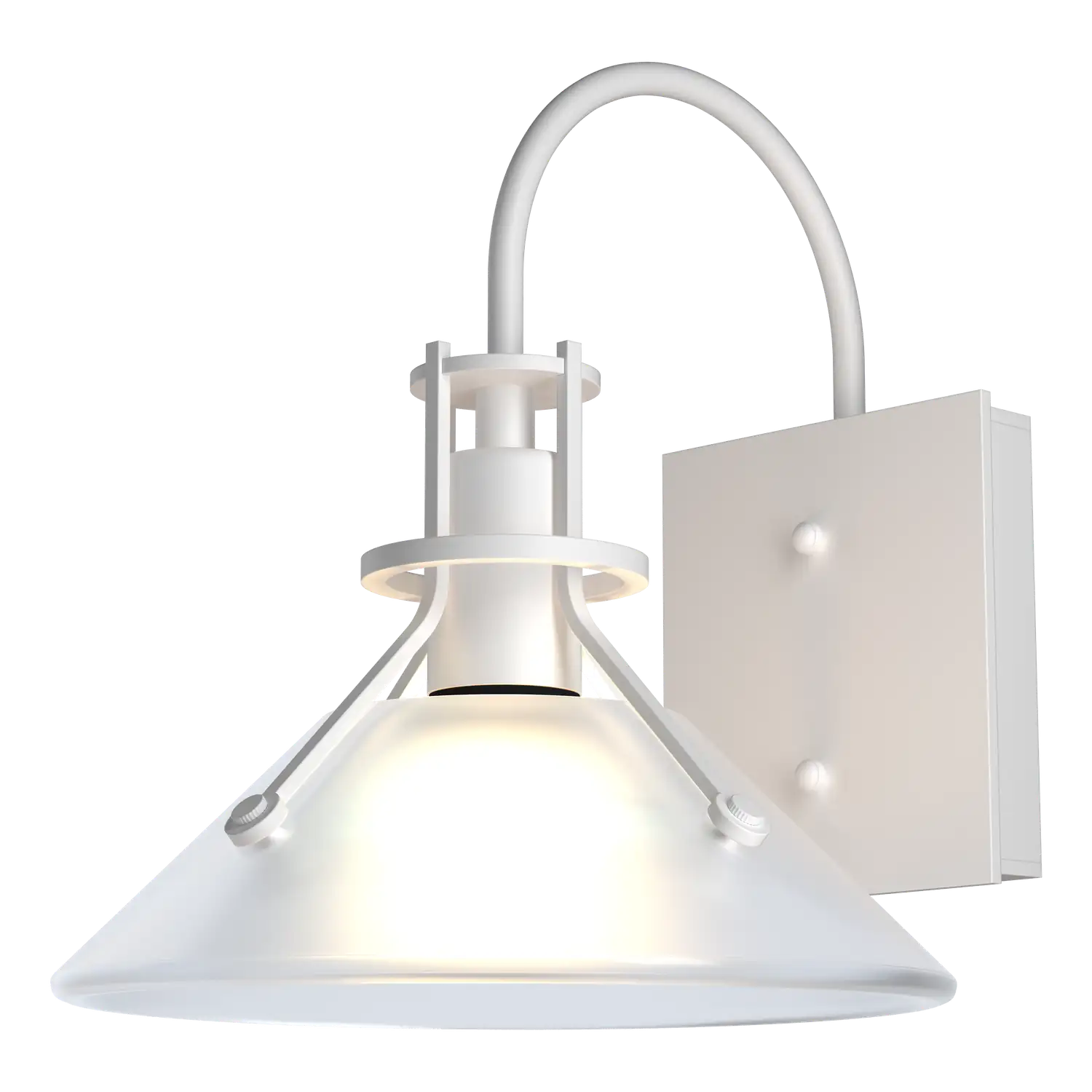 Hubbardton Forge, Henry Glass Shade Outdoor Sconce, OUTDOOR WALL LIGHTS