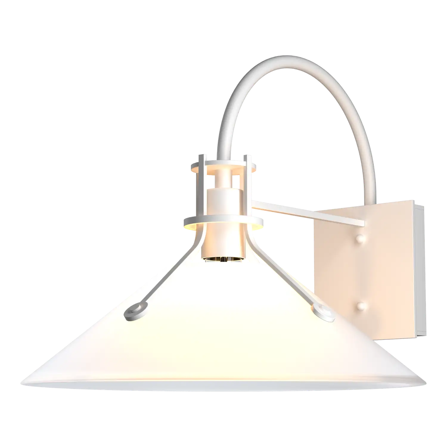 Hubbardton Forge, Henry Glass Shade Outdoor Sconce, OUTDOOR WALL LIGHTS