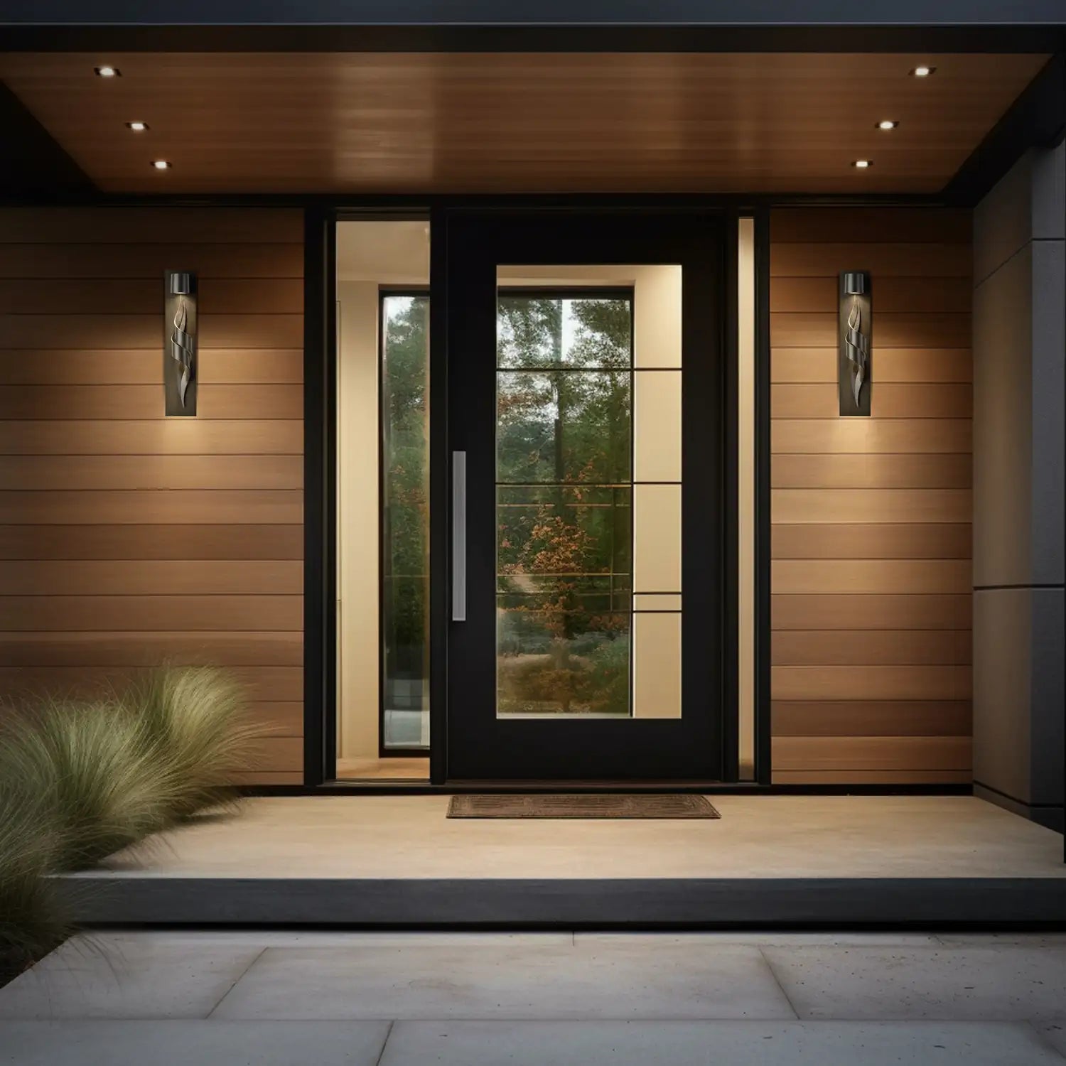 Hubbardton Forge, Flux Sky Friendly Outdoor Sconce, OUTDOOR WALL LIGHTS