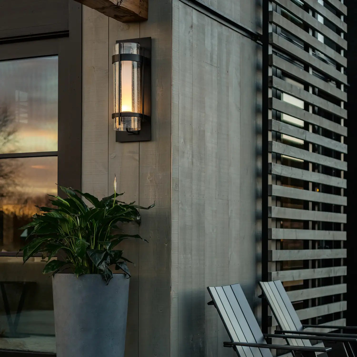 Hubbardton Forge, Torch Outdoor Sconce, OUTDOOR WALL LIGHTS
