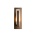 Hubbardton Forge, Vertical Bar Fluted Glass Outdoor Sconce, OUTDOOR WALL LIGHTS