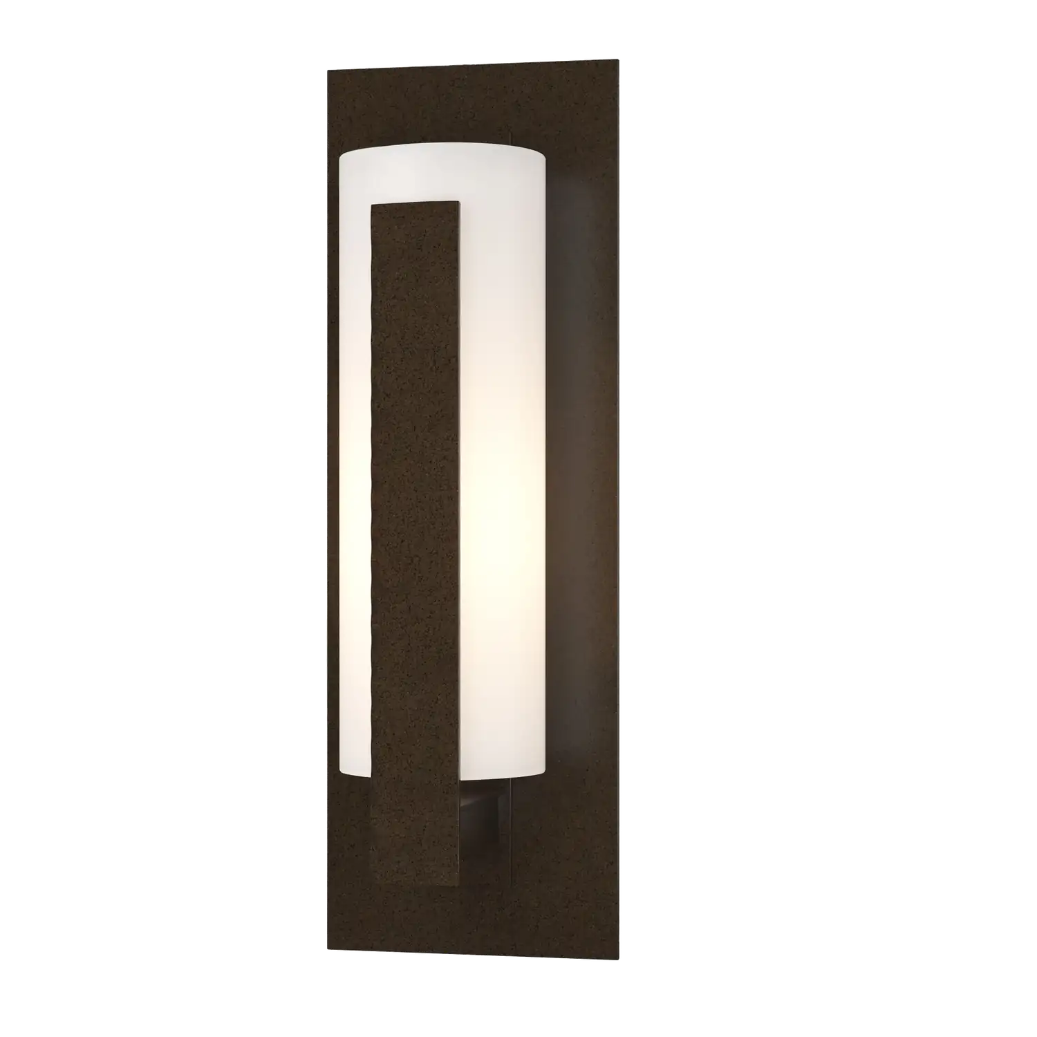Hubbardton Forge, Forged Vertical Bars Outdoor Sconce, OUTDOOR WALL LIGHTS
