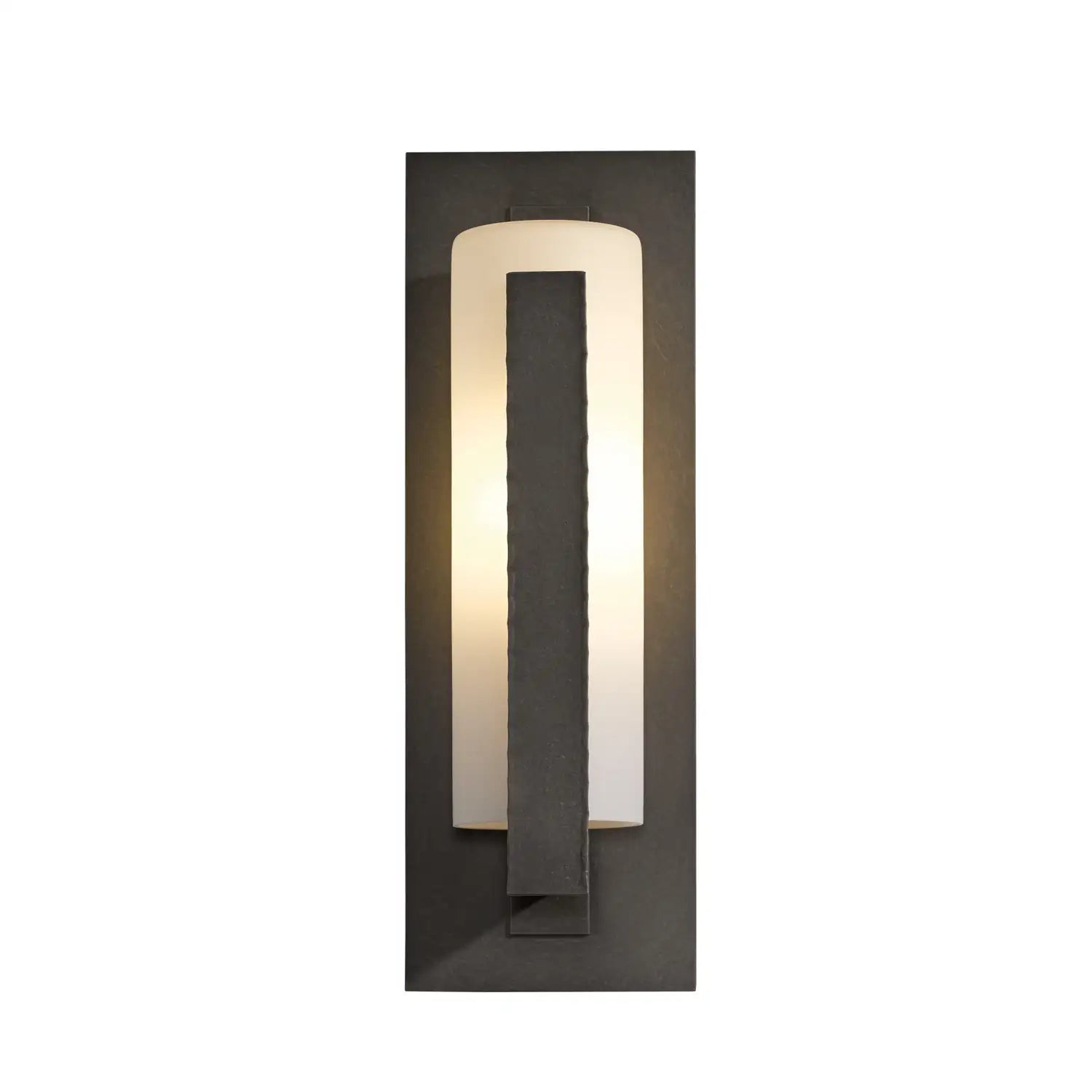 Hubbardton Forge, Forged Vertical Bars Outdoor Sconce, OUTDOOR WALL LIGHTS