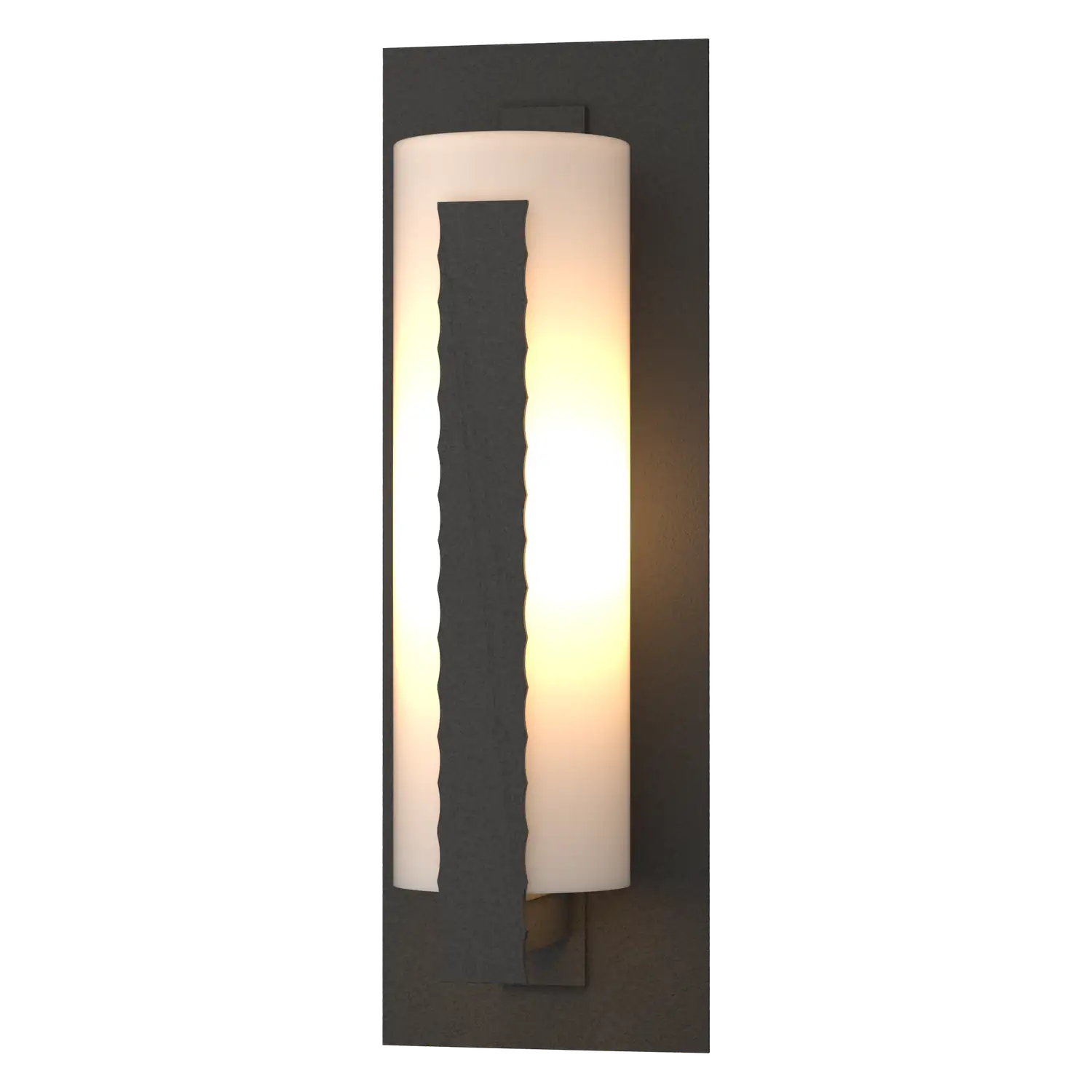 HUBBARDTON FORGE FORGED VERTICAL BARS OUTDOOR SCONCE