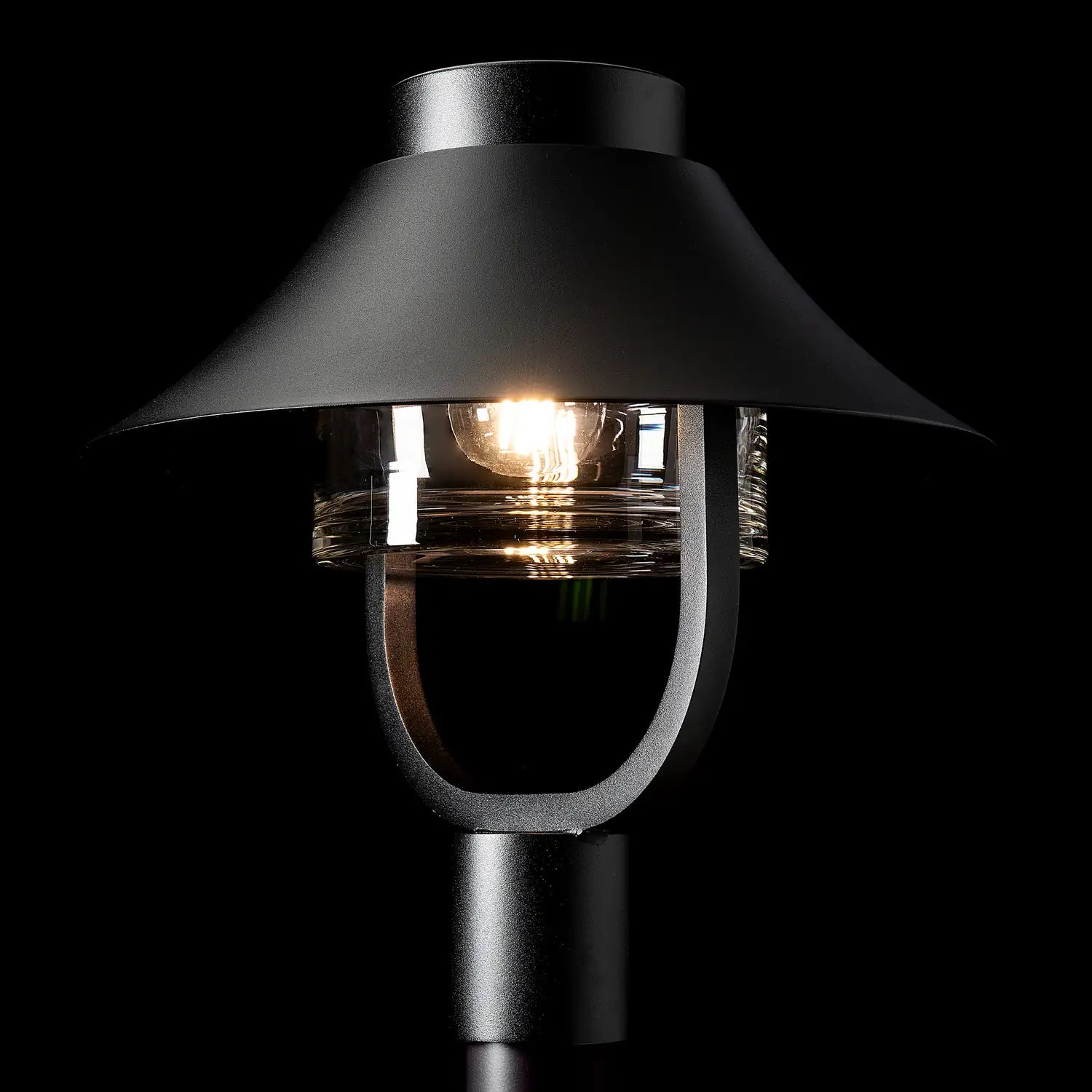 HUBBARDTON FORGE STOWE OUTDOOR LANTERN POST LIGHT - Post