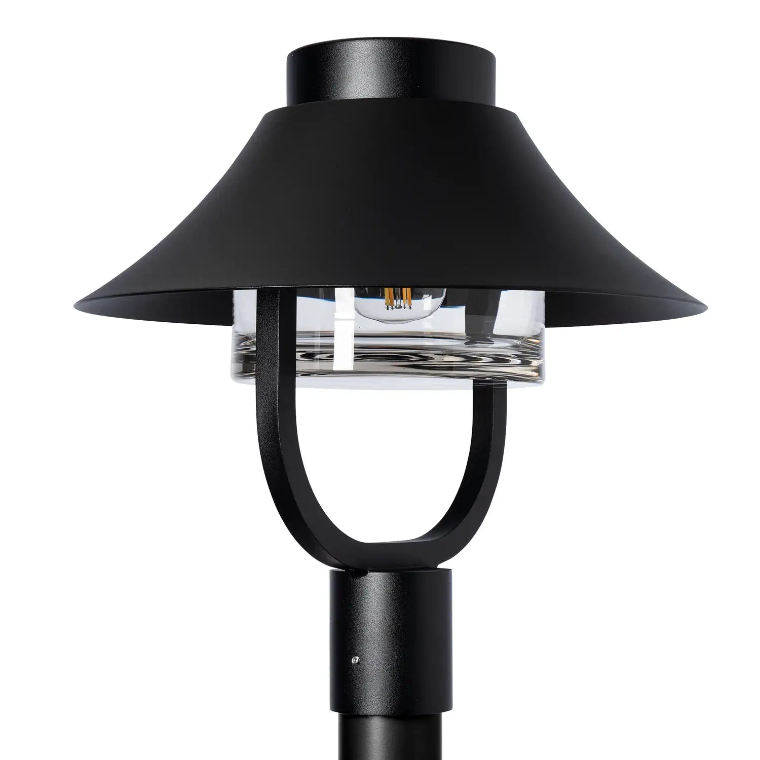 HUBBARDTON FORGE STOWE OUTDOOR LANTERN POST LIGHT - Post