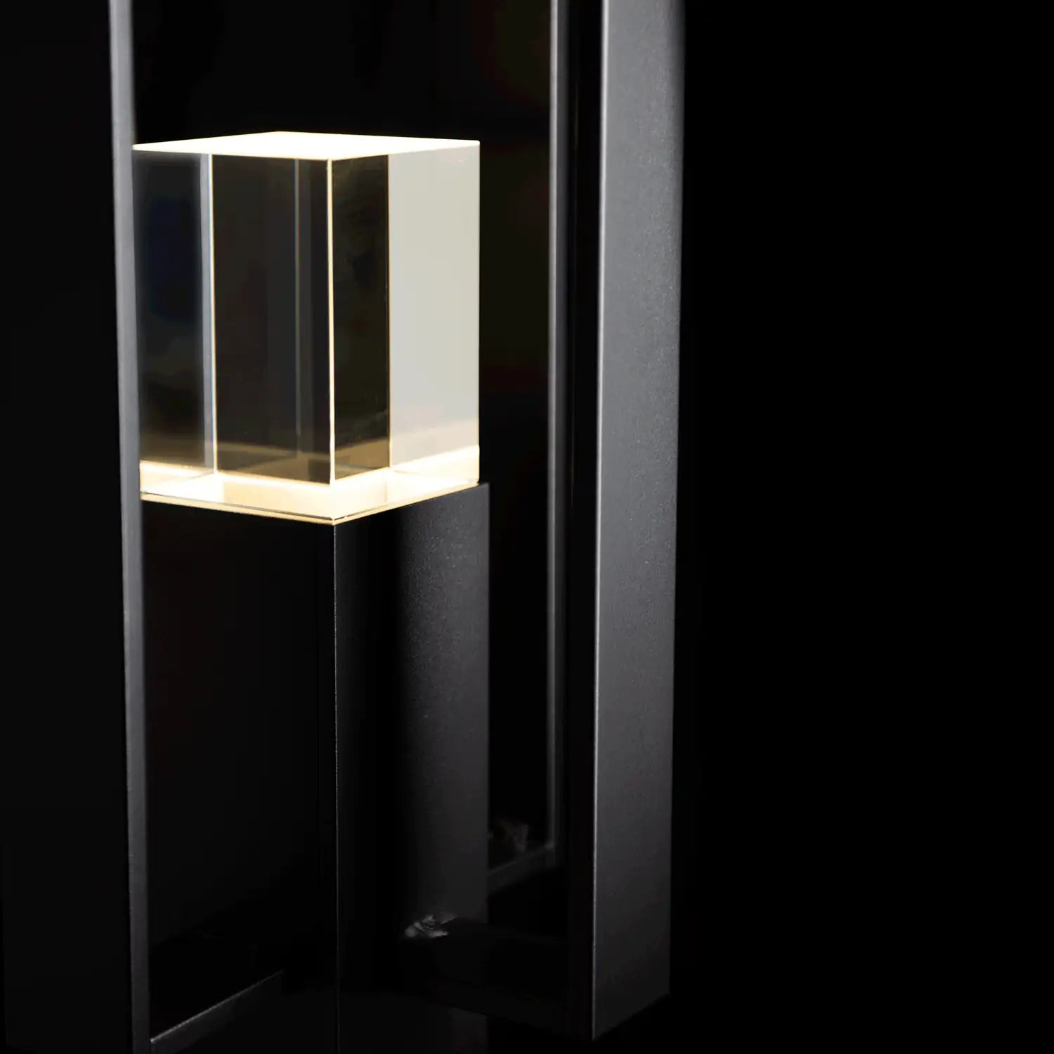 Hubbardton Forge Shadow Box Outdoor Post Light - Post