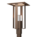 Hubbardton Forge Shadow Box Outdoor Post Light - Post