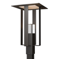 Hubbardton Forge Shadow Box Outdoor Post Light - Post