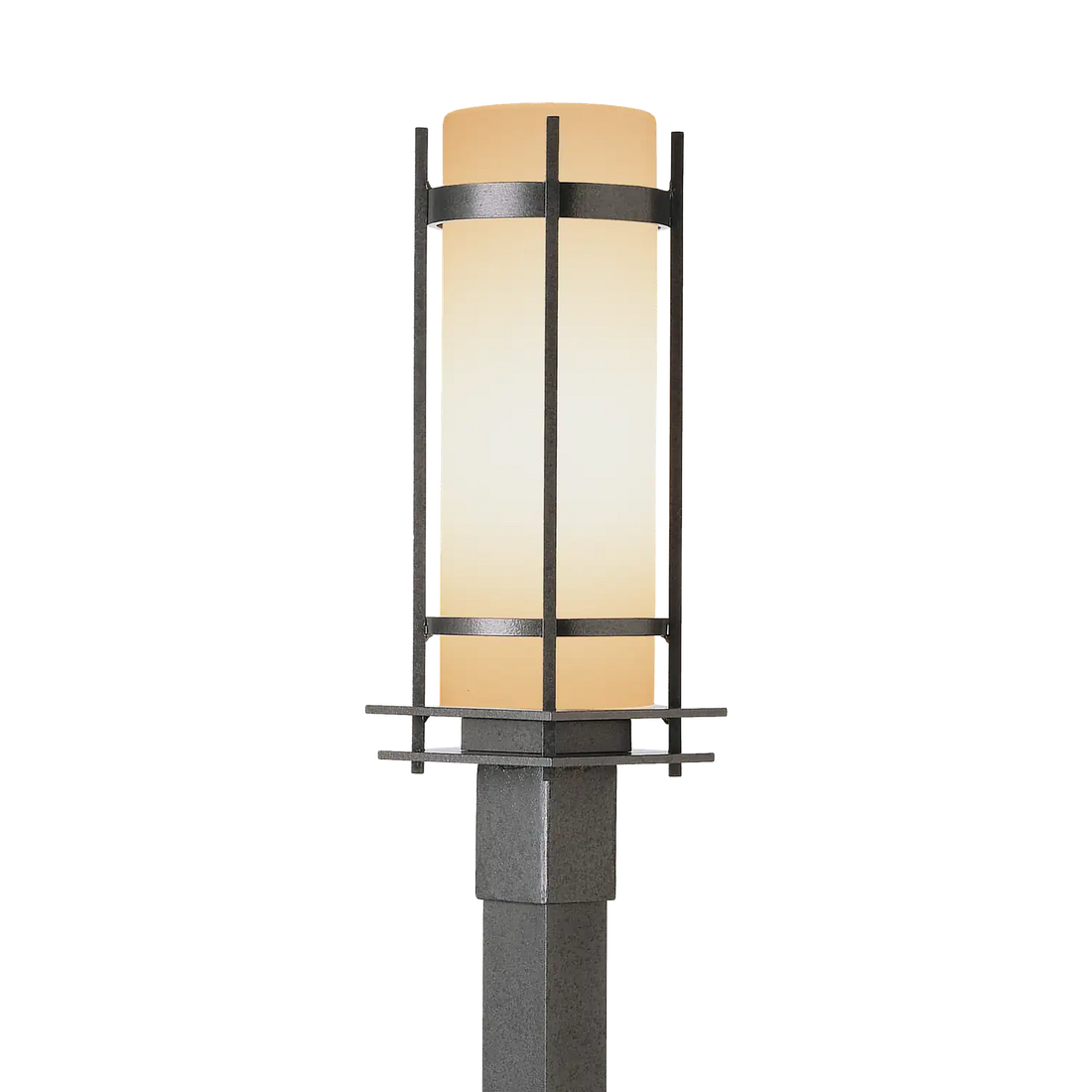 Hubbardton Forge Banded Outdoor Post Light - Post