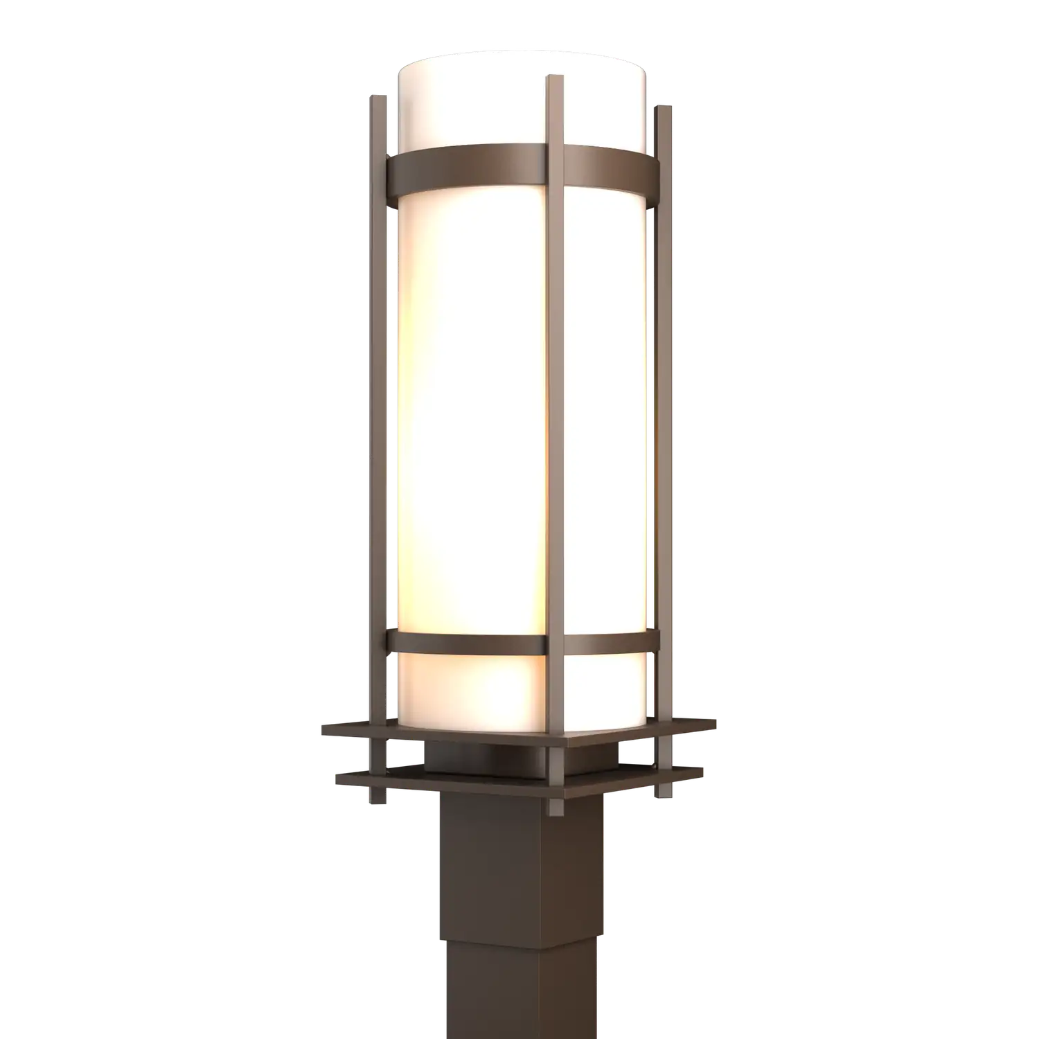Hubbardton Forge Banded Outdoor Post Light - Post