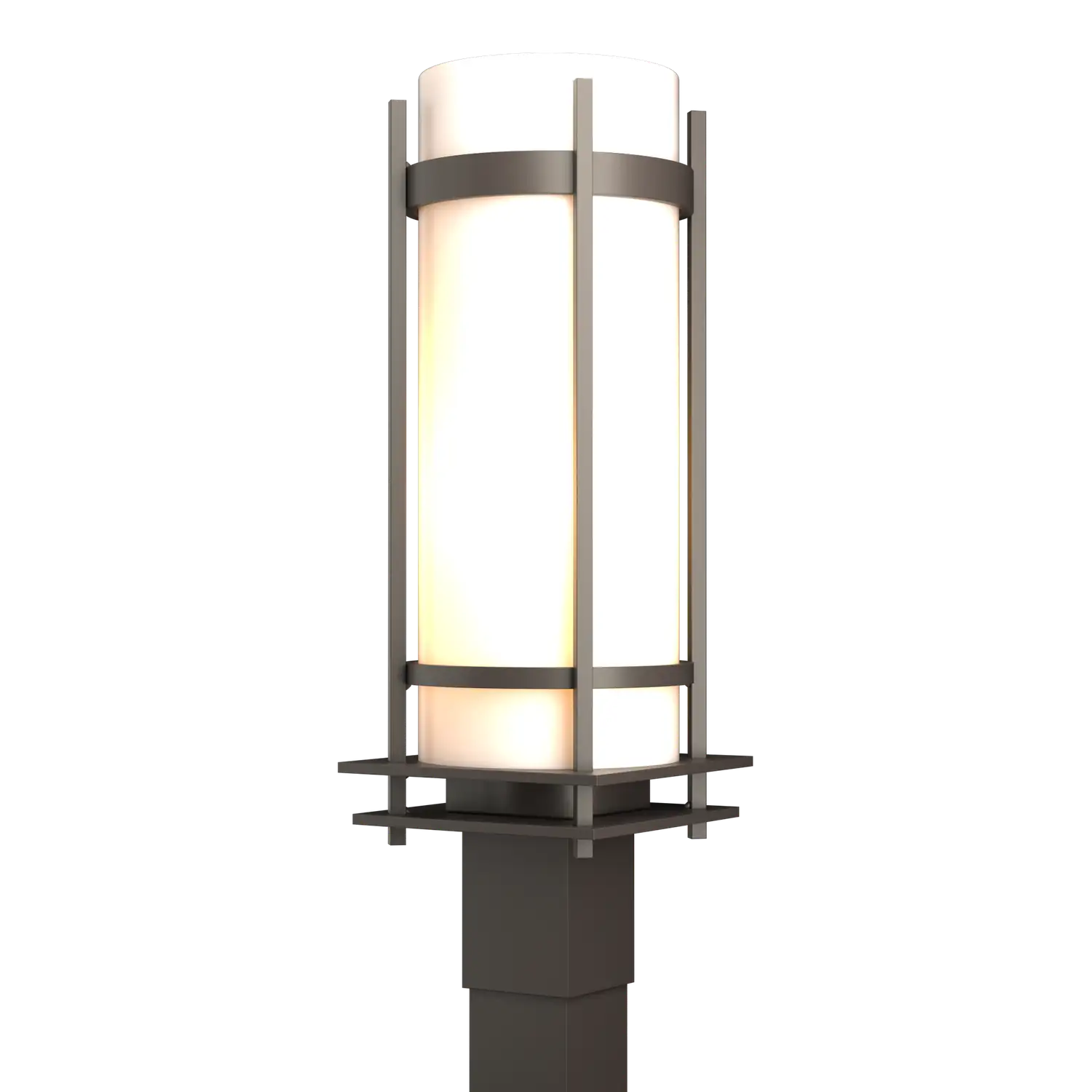 Hubbardton Forge Banded Outdoor Post Light - Post