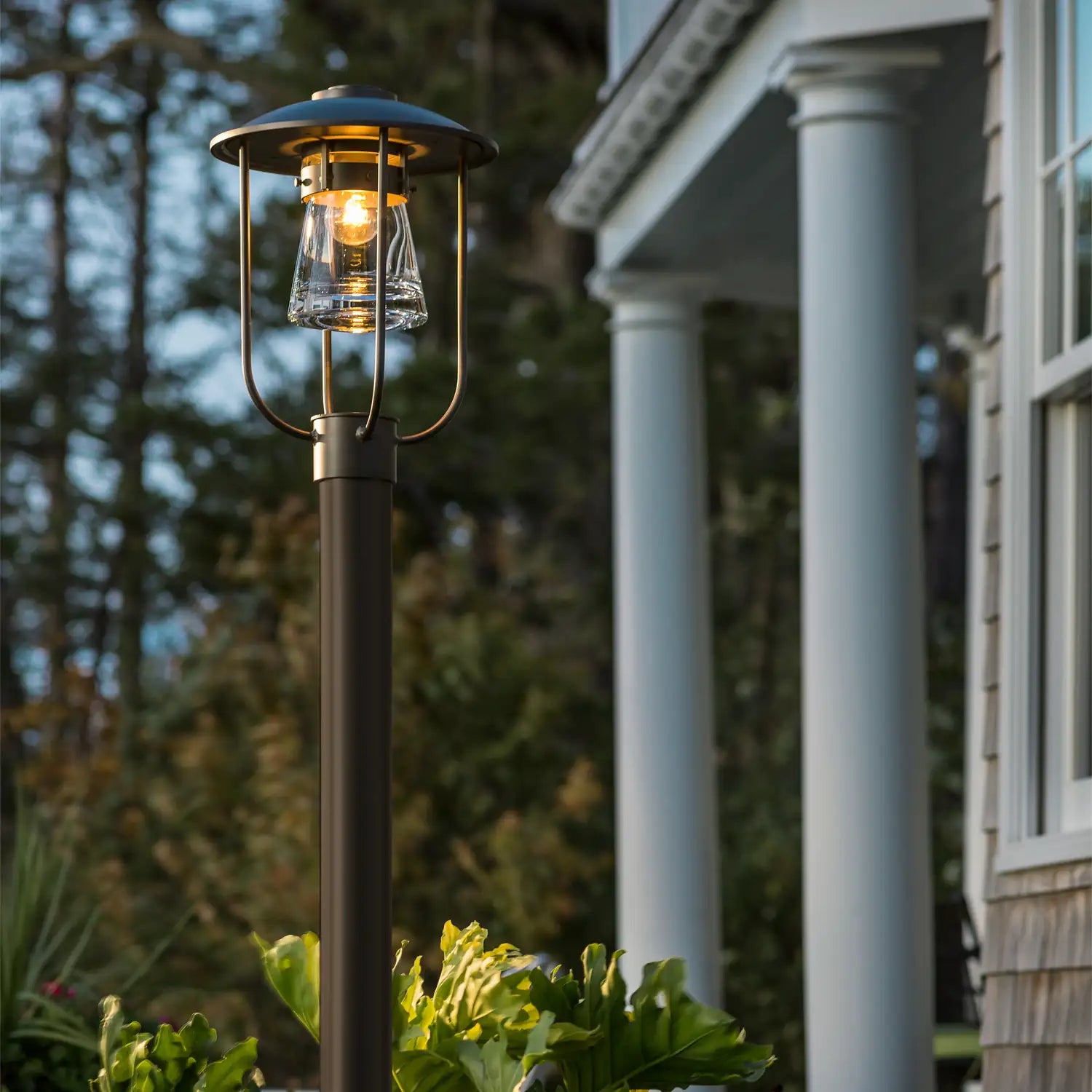 Hubbardton Forge Erlenmeyer Outdoor Post Light - Post