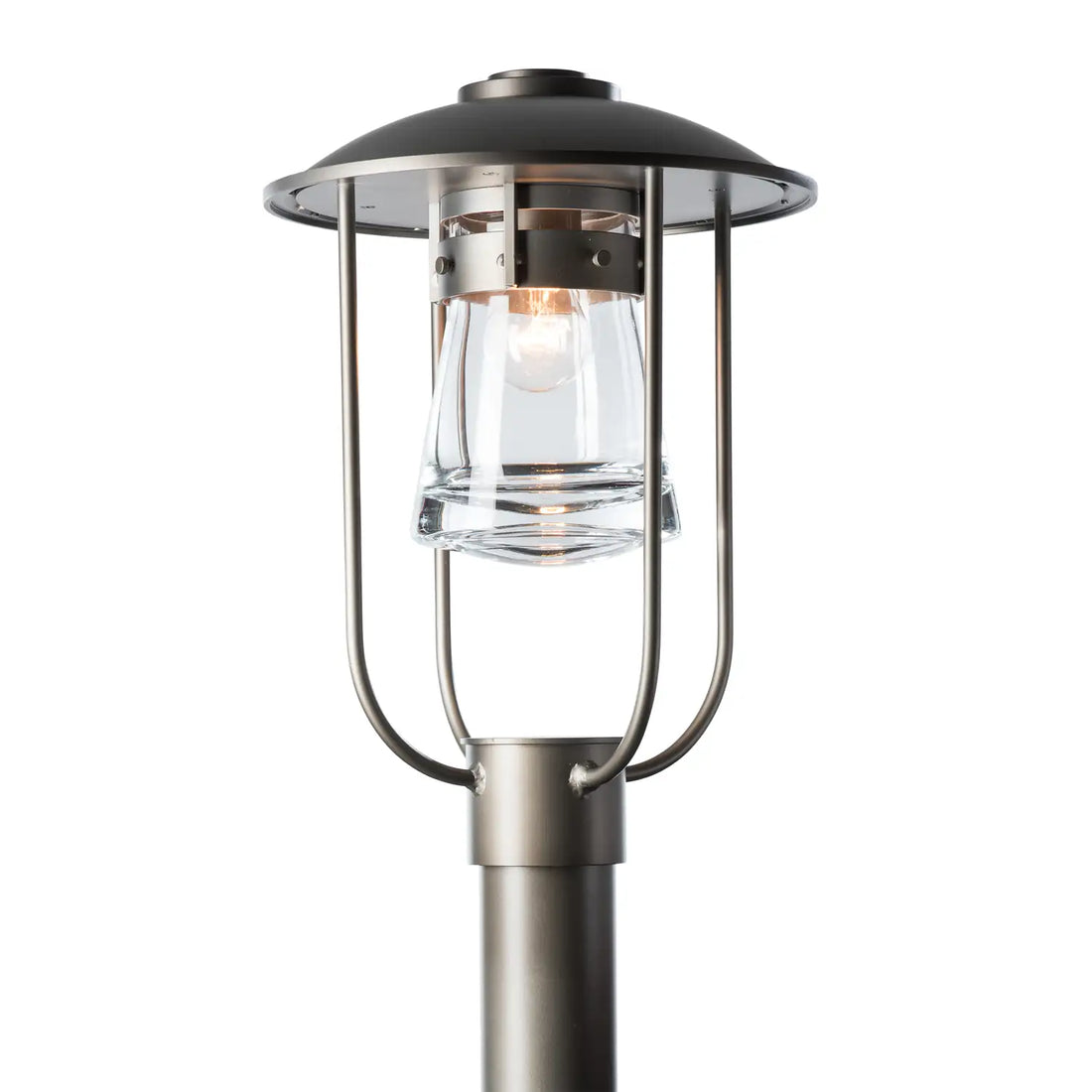 HUBBARDTON FORGE ERLENMEYER OUTDOOR POST LIGHT