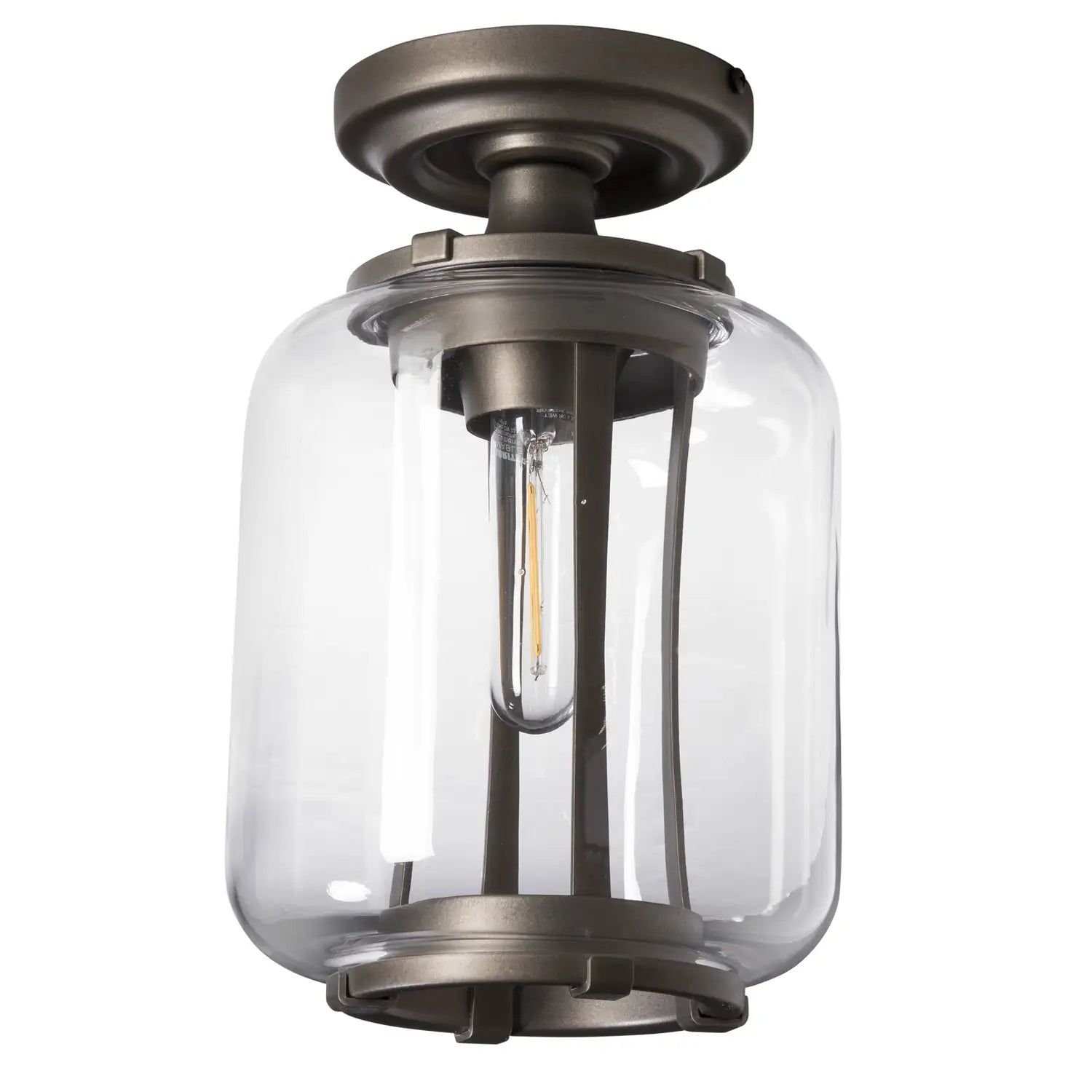 Hubbardton Forge, Fairwinds Outdoor Semi-Flush, OUTDOOR CEILING LIGHTS