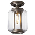 Hubbardton Forge, Fairwinds Outdoor Semi-Flush, OUTDOOR CEILING LIGHTS